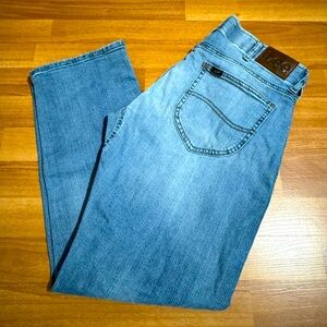 Lee “Worn in Travis” blue jeans